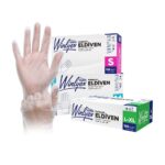 Reflex Winlyex Pudrasız Eldiven TPE Şeffaf M Beden 100'lü (10 Kutu) - Görsel 2