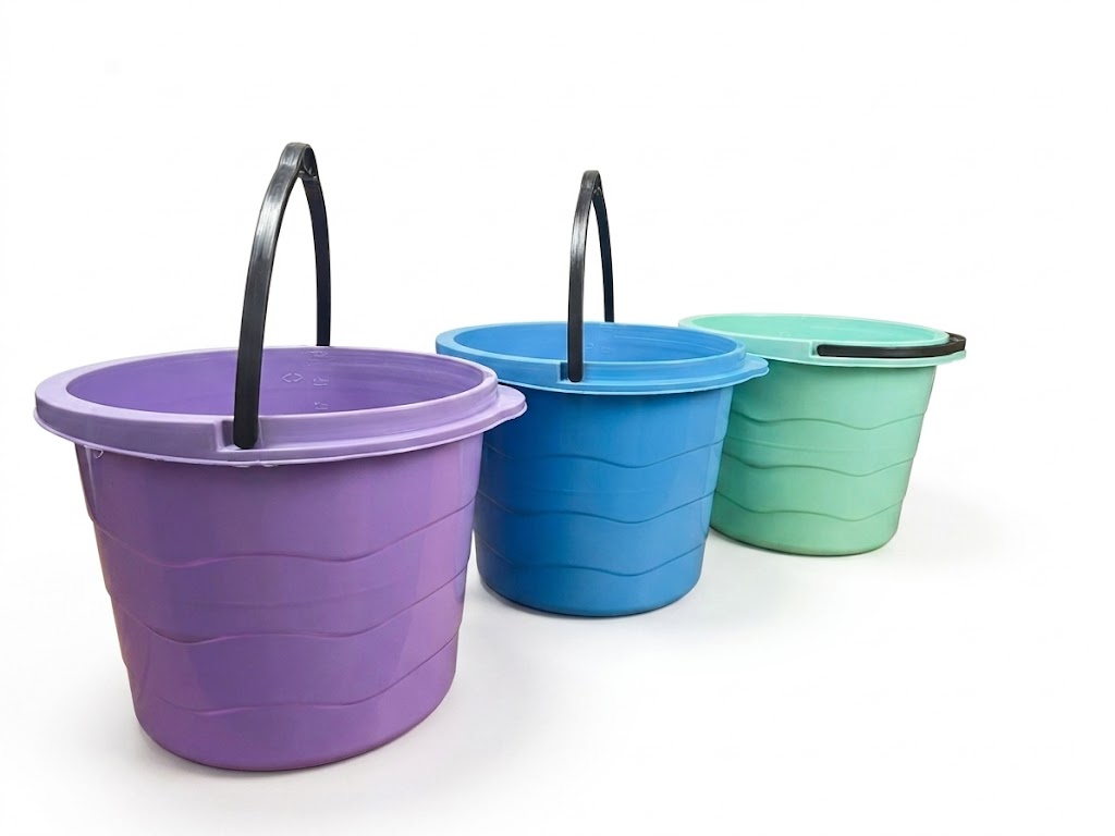6f77dbc5-17f5-47a3-b3f8-797e3ee2689a 10 Litre Plastik Temizlik Kovası 1 Adet - Görsel 1