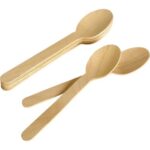 Roll-up Doğaya Dönüş Ahşap Tahta Kaşık 50'li 1 Paket - Görsel 2