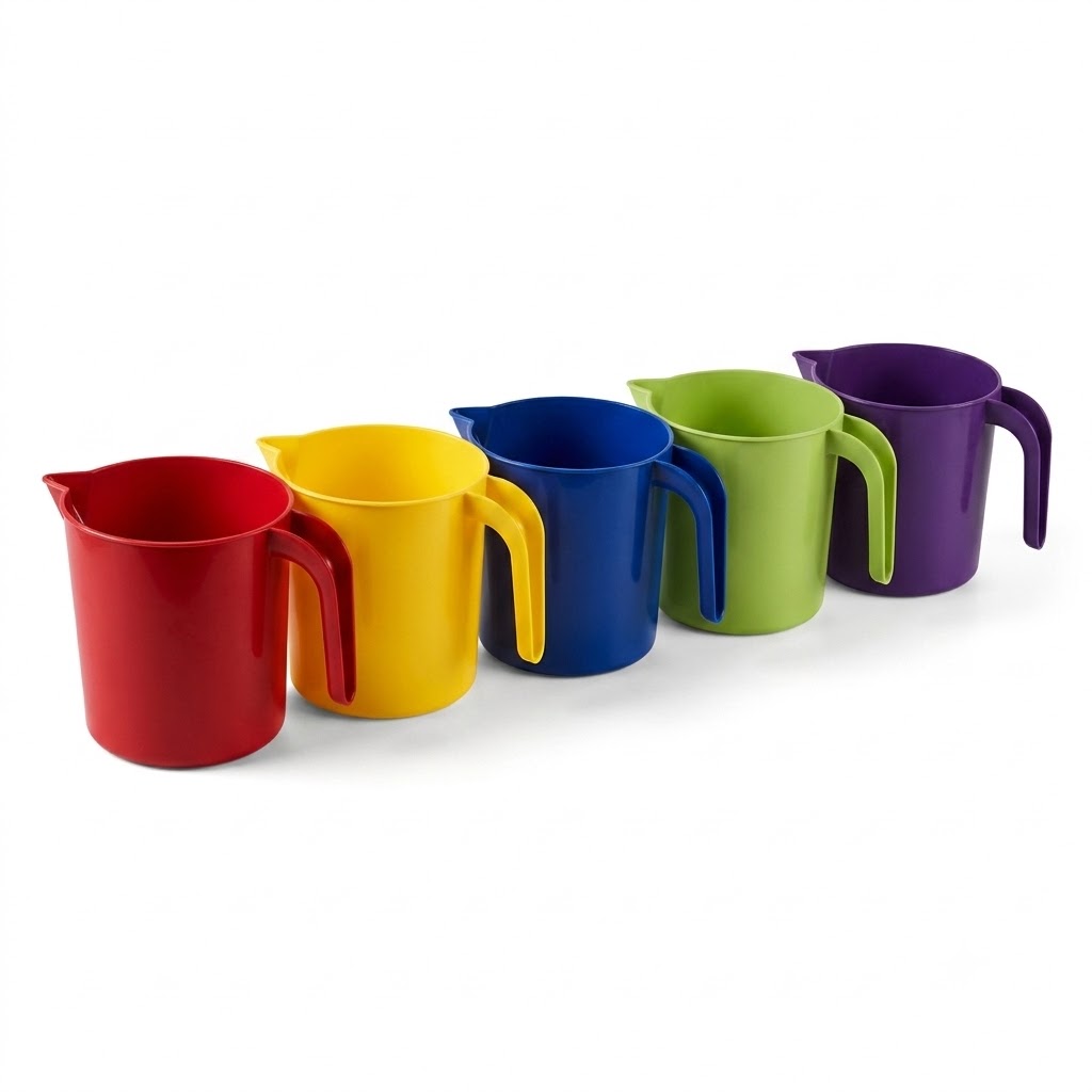 69a4dec6-6323-4d12-8ed5-c200c108b8d4 Plastik Renkli Maşrapa 1 Adet - Görsel 1