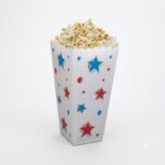 Popcorn Mısır Kutusu Büyük Boy Karton Bardak 250 Adet (5 Paket) - Görsel 2