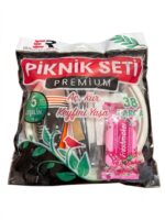 Piknik Seti 5 Kişilik 38 Parça Hazır Set 1 Paket