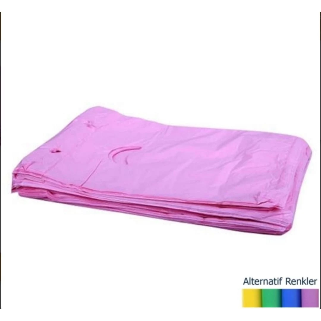 blok-poset-baskisiz Blok Poşet 20x30 cm No:0 Askılı Şeffaf Hışır Poşet (1 Paket - 500 Adet) - Görsel 1